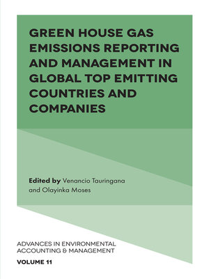 cover image of Green House Gas Emissions Reporting and Management in Global Top Emitting Countries and Companies